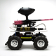 Image for article titled Low Cost Robot On Wheels Can Spy Baddies, Paint Them to Death